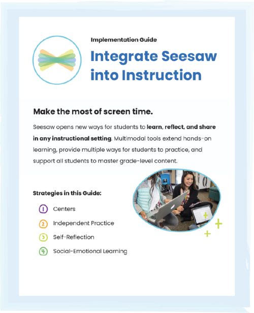 integrate seesaw into instruction guide 2x 1