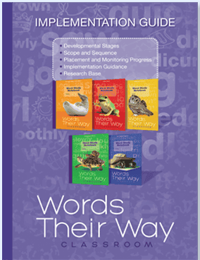 Words Their Way Implementation Guide pic